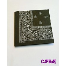 Cafbaf Bandana Klasik MODEL.8502 - Koyu Yeşil