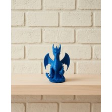 Bucuks Mey Ithalat® Fantastik Tasarım Ejderha Biblo 12 cm Hediyelik Ev Ofis Aksesuarı