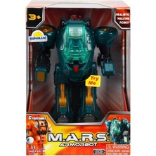 Bucuks Mey Ithalat®  M.a.r.s Sesli ve Işıklı Zırhlı Robot