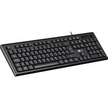 Epilons Lecoo KB101 USB Kablolu Siyah Türkçe F Klavye