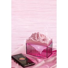 Epilons Z4 Kuzey Okyanus Temalı Gece Lambası Özellikli Bt Kablosuz Hoparlör - Pembe