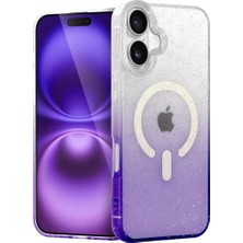 Epilons Iphone 16 Pummel Shiny Magsafe Kapak - Mor