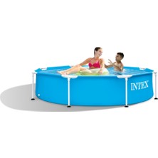 Depomiks 28205 Intex Kolay Kurulumlu Yuvarlak Prefabrik Havuz (244X51 Cm)