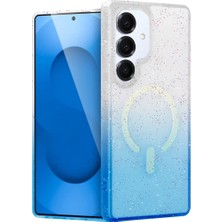 Epilons Samsung Galaxy S25 Pummel Shiny Magsafe Kapak - Mavi