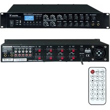 Epilons Westa WM-450UT 450W 6 Bölge Kontrollü Profesyonel Mikser Anfi Bluetooth, USB ve Eko Destekli Hat Tr