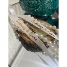 Nuksoc Incili Isimli Yüzük Kurdelesi Söz ve Nişan Kurdelesi