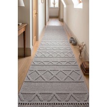 Melaris Halı Iskandinav Bukle Halı Yumuşak Örgü Yolluk Loop Bukleli Dokuma Oturma Odası Halısı Salon Mutfak Halısı