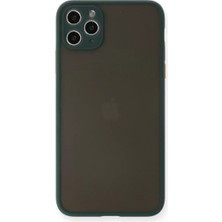 Epilons Iphone 11 Pro Max Kılıf Montreal Silikon Kapak - Yeşil
