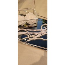 Hoby Shop Isme Özel Yüzük Kurdelesi Incili