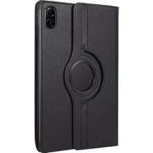 Epilons Huawei Honor Pad 10 12.1 Kılıf 360 Tablet Deri Kılıf - Siyah