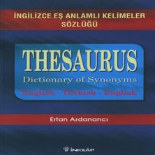 Epilons Ingilizce Eş Anlamlı Kelimeler Sözlüğü-Thesaurus