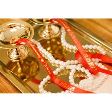 Lafarge Söz & Nişan Kişiye Özel Dökülen Inci Kurdele | Kişiye Özel