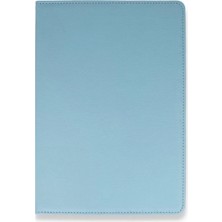 Epilons Samsung Galaxy T560 Tab E 9.7 Kılıf 360 Tablet Deri Kılıf - Turkuaz