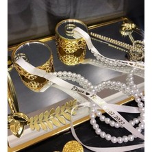 Nuksoc Dökülen Incili Isimli Söz Nişan Yüzük Kurdelesi