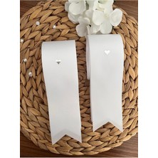 Nuksoc Nişan Düğün Gelin Damat Gümüş Kalpli Takı Kurdelesi Kına Malzemeleri