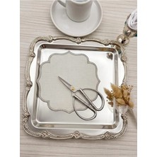 Nuksoc Gümüş Söz Nişan Sunum Tepsisi