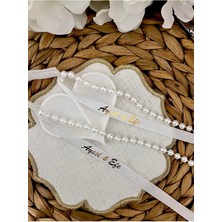 Nuksoc Dökülmeyen Incili Isimli Söz Nişan Gelin Damat Yüzük Kurdelesi Söz Tepsisi