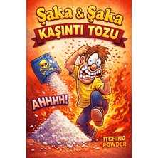 Zenvia Kaşıntı Tozu Şaka Kaşıntı Tozu Eğlence Şaka Amaçlı Toz ZNV-EVVN3263