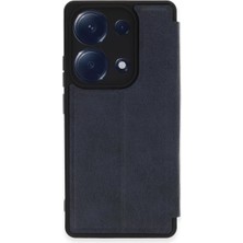 Epilons Redmi Note 13 Pro 4g Kılıf Flip Cover - Lacivert