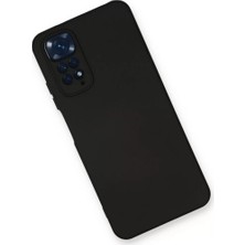 Epilons Redmi Note 11 Kılıf Nano Içi Kadife Silikon - Siyah