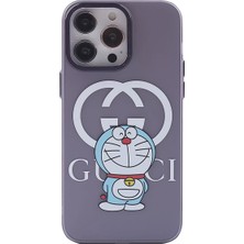 Epilons Iphone 14 Pro Kılıf Desenli Kapak - Mor - 3