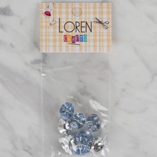 Çarşı Point Loren Crafts Açık Mavi 8 Li Düğme - 233