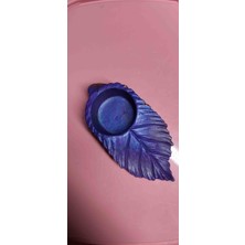 Miina Aksesuar Epoksi Reçine Çeşitli Renklerde Dekore Edilmiş Dekoratif Bir Görünüm Sunan Mumluk