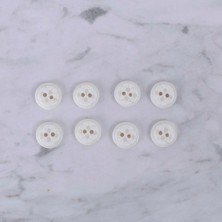 Çarşı Point Loren Crafts 8 Li Futbol Topu Beyaz Düğme - 0410