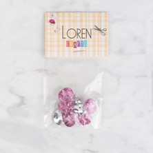 Çarşı Point Loren Crafts 8 Li Pembe - 238