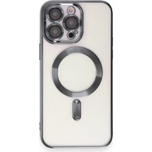 Epilons Iphone 15 Pro Kılıf Kross Magneticsafe Kapak - Titan Gri