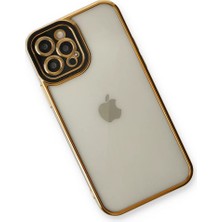 Epilons Iphone 12 Pro Kılıf Liva Lens Silikon - Siyah