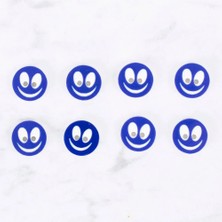 Çarşı Point Loren Crafts 8 Li Gülen Yüz Açık Lacivert Düğme -