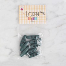 Çarşı Point Loren Crafts 8 Li Yeşil Çoban Düğme - 102