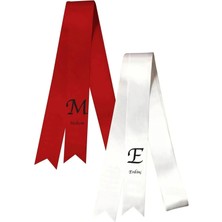 Nuksoc Nişan Düğün Gelin Damat Kırmızı Beyaz Takı Kurdeklesi