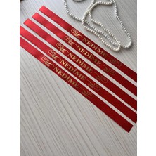 Nuksoc Nedime Kurdelesi Kol Bilekliği Kına Gecesi Düğün Bride Bekarlığa Veda 5 Adet Fiyatıdır