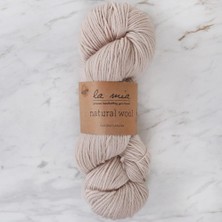 Çarşı Point La Mia Natural Wool Bej El Örgü Ipi - H2 - 33606