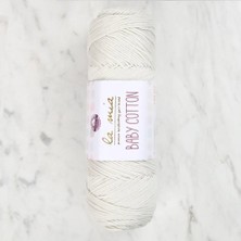 Çarşı Point La Mia Baby Cotton Açık Krem El Örgü Ipi - L050