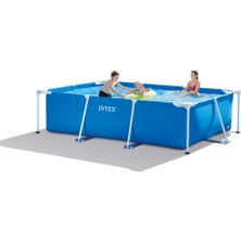 Depomiks 28270 Intex Dikdörtgen Prefabrik Aile Havuzu - 220X150X60 cm