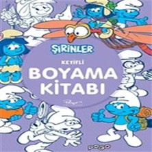 Epilons Keyifli Boyama Kitabı - Şirinler