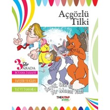 Epilons Açgözlü Tilki (Üçü Bir Arada Etkinlik Kitabı)