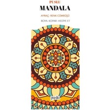 Epilons Mandala Ayraç - Renk Cümbüşü