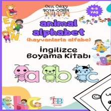 Epilons Animal Alphabet (Hayvanlarla Alfabe) Boyama Kitabı