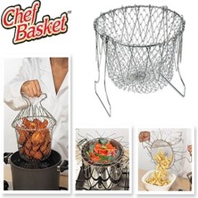 Epilons Chef Basket Çok Fonksiyonlu Pratik Süzgeç