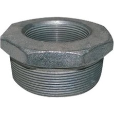 Bucuks Mey Ithalat® Galvanizli Nipel Redüksiyon 1 1/2x1 1/4