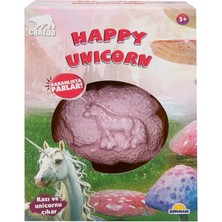 Bucuks Mey Ithalat® Fosil Kazı Seti: Karanlıkta Parlayan Unicorn