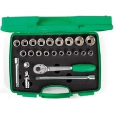 Bucuks Mey Ithalat® Elta 1115 1/2 24 Parça Lokma Anahtar Takımı