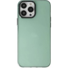 Epilons Iphone 14 Kılıf Anka Pc Sert Metal Kapak - Yeşil