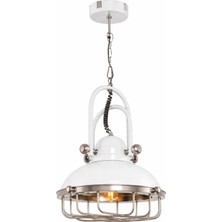 Umur Aydınlatma Manhattan Beyaz Metal Avize Sarkıt