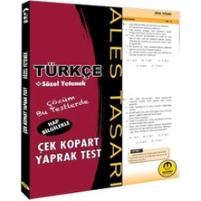 Epilons Tasarı Ales Türkçe Sözel Yetenek Yaprak Test Çek Kopart
