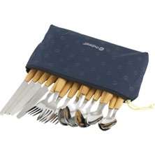 Outwell Calella Pouch Cutlery Set Deluxe Çantalı Kamp Çatal Bıçak Takımı